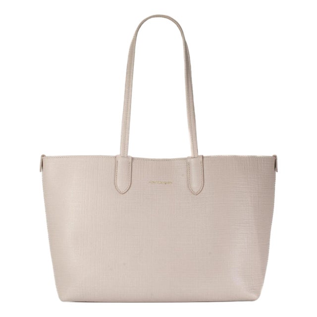 Alexander McQueen Pink Saffiano Leather Tote Shoulder Bag For Sale