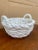1980s Italian White Ceramic Trompe L’Oeil Woven Basket Cachepot For Sale In South Bend - Image 6 of 12