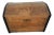 Vintage Wooden Trunk, 1950s For Sale