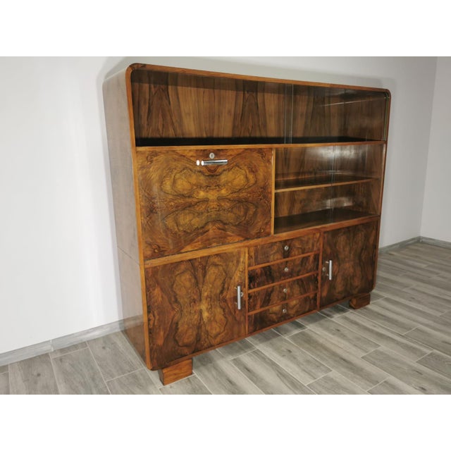 Cupboard attributed to Jindrich Halabala, 1940s For Sale - Image 13 of 18