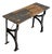 Vintage Italian Industrial Wooden and Cast Iron Console Table, 1800s For Sale