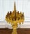 Late 19th Century Victorian Gothic Antique Gilt Bronze Ormolu Altar Pricket Candlestick For Sale - Image 5 of 10