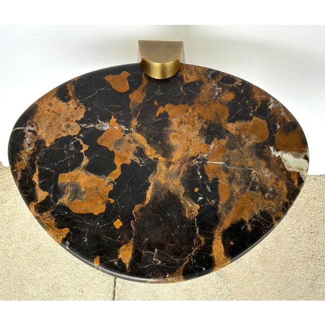 Revelation Modern Michelangelo Strum Cantilever Accent Table For Sale - Image 4 of 4