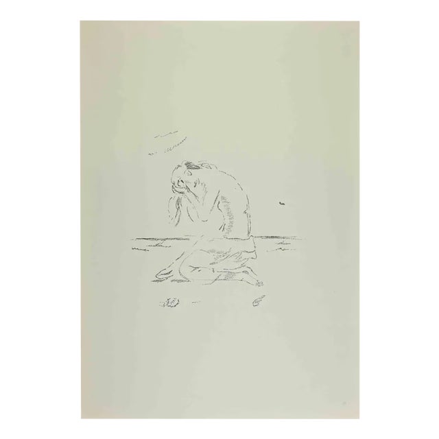 Filippo De Pisis, The Lament of Ariadne, 1968, Lithograph For Sale