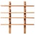 Tan French Oak B17 Bibliothèque Wall Unit Shelf by Pierre Chapo For Sale - Image 8 of 8