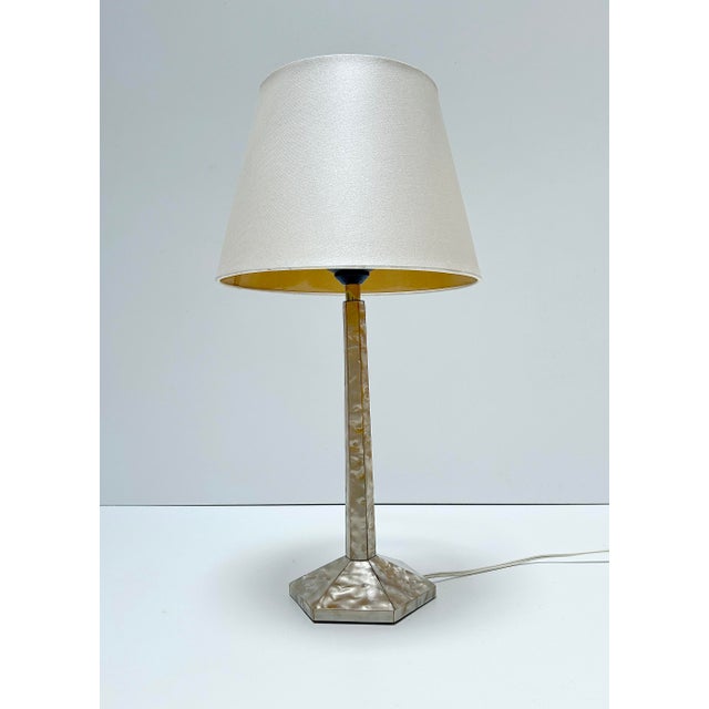 Large Vintage Art Deco French Table Lamp, 1920s For Sale - Image 15 of 15