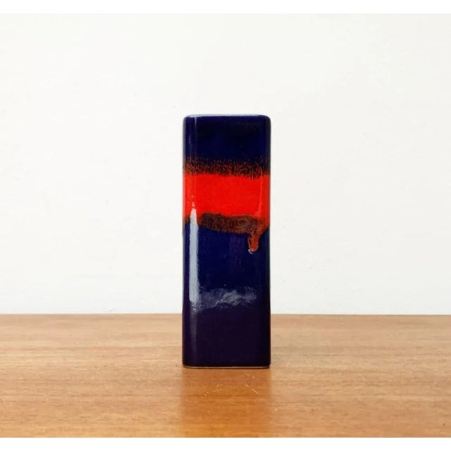 Minimalist West German Pottery WGP Vase, 1960s For Sale - Image 13 of 13