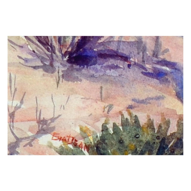 1930s Vibrant Mountain Road Landscape by Eva Ellen Dean For Sale - Image 5 of 5