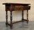 Spanish Console Table with Two Carved Drawers, 1940s For Sale - Image 11 of 18