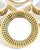 1980s Vintage Black & Gold Harlequin Porcelain Espresso Cups & Saucers, Set of 6 For Sale - Image 5 of 10