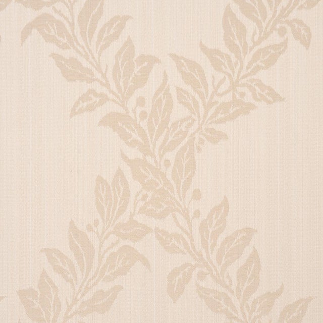 Traditional Sample - Schumacher Tyninghame Trellis Fabric In Ivory For Sale - Image 3 of 6
