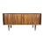 1960s Vintage Mid Century Tambour Record Cabinet/Credenza For Sale