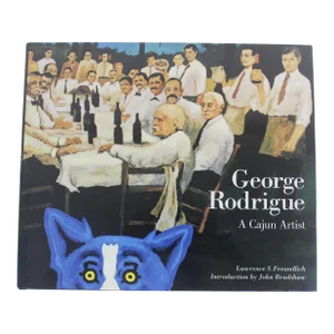 1996 George Rodrigue a Cajun Artist Hard Cover Book Blue Dog
