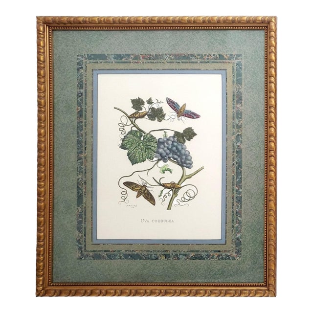 Large Italian Reproduction Print Signed For Sale