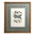 Large Italian Reproduction Print Signed For Sale