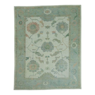 Turkish Oushak Rug 13'1" x 16'5" #19510 For Sale