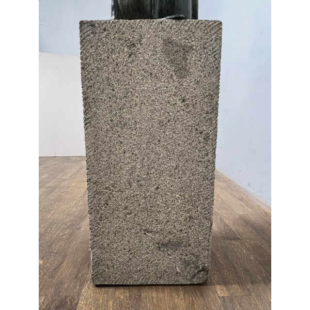 C. 1980s Ramiz Barquet Modernist Bronze Figural Sculpture For Sale - Image 11 of 12