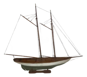 Yacht Model of the Schooner Yacht Wanderer