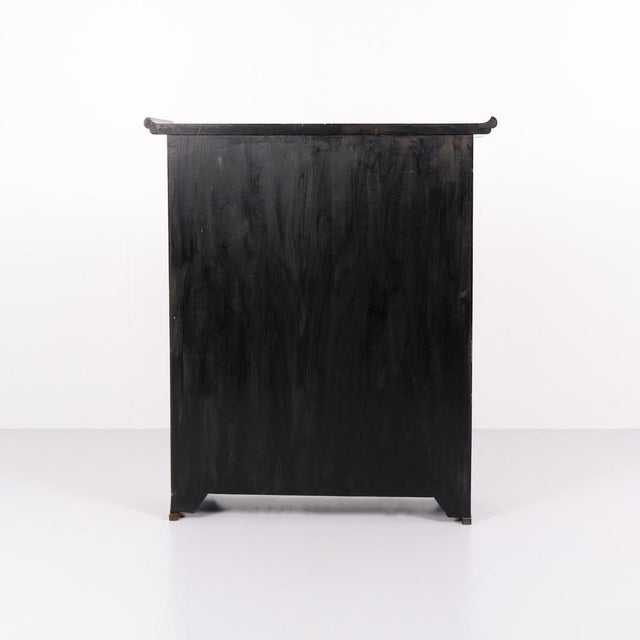 Antique Apothecary Cabinet with Drawers in Dark Wood, 1890s For Sale - Image 13 of 15