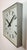 Industrial Large Grey Square Wall Clock from Pragotron, 1970s For Sale - Image 3 of 18