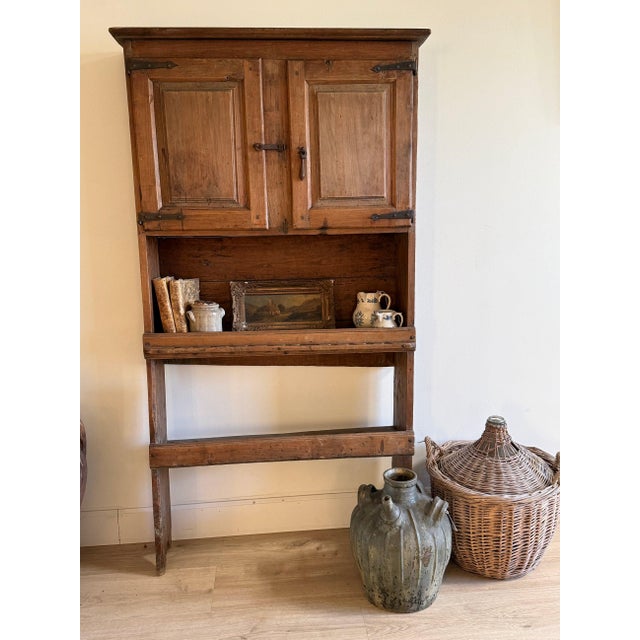 18th Century 18th c. Spanish Kitchen Cupboard, c. 1750 For Sale - Image 5 of 11