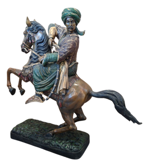 Knight on Horseback, 1990, Bronze