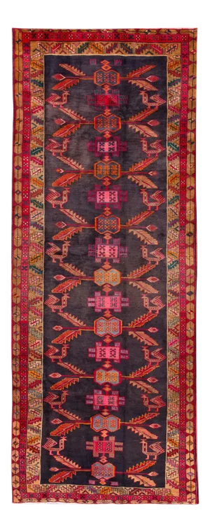 Mid 20th Century Persian Heriz Rug, 4'6" X 11'6"