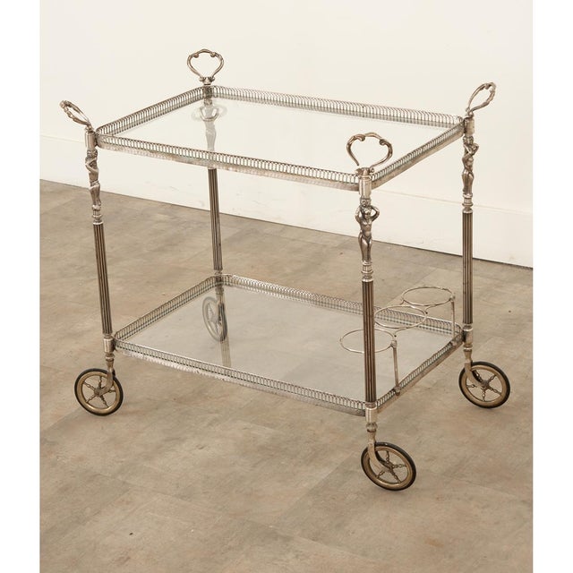Early 20th Century French Art Nouveau Bar Cart Chairish