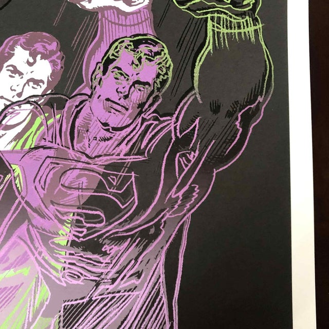 1990s After Andy Warhol "Superman" Lithograph For Sale - Image 10 of 11