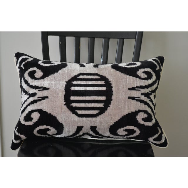 Vintage Silk Ikat Pillow Chairish