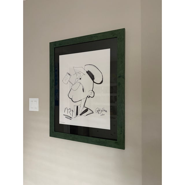 Large Framed Original Popeye Drawing by George Wildman – Signed – 26 X 32 Statement Piece For Sale In Houston - Image 6 of 10