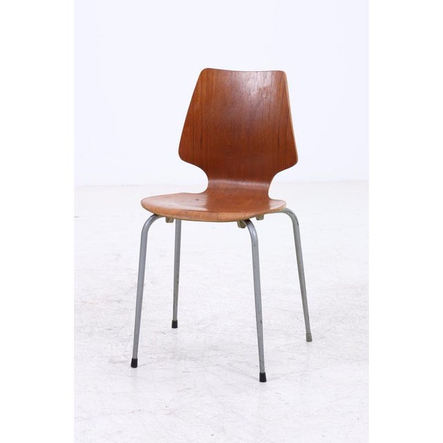 Mid-Century Teak Chair, 1960s For Sale - Image 4 of 14
