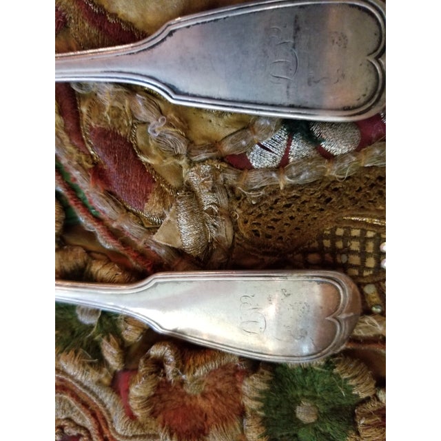 Large Silver Spoons j.w. Tucker San Francisco- Set of 4 For Sale In San Antonio - Image 6 of 7