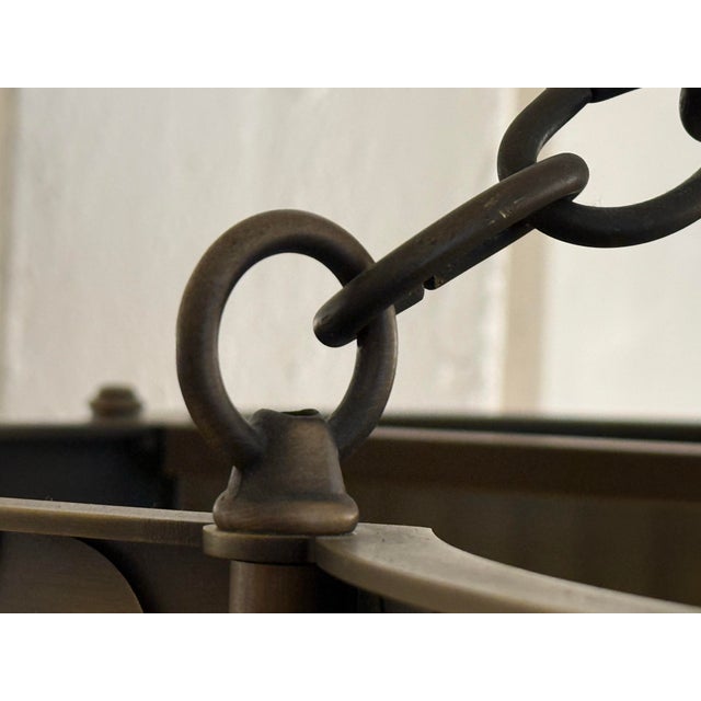 Metal The Urban Electric Company Betty Hang Chandelier For Sale - Image 7 of 12