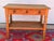 Mid-Century Modern Danish Oak Side Table With Storage Drawers For Sale - Image 3 of 7