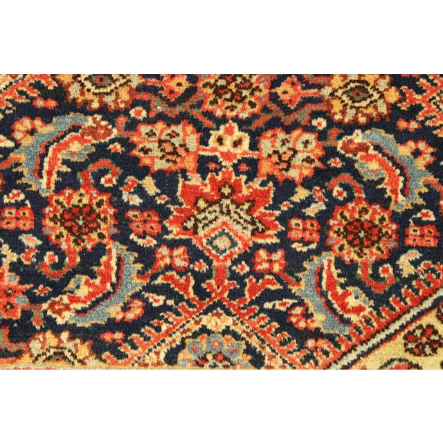 Textile Antique Persian Tabriz Oriental Carpet in Room Size with Herati Design For Sale - Image 7 of 11