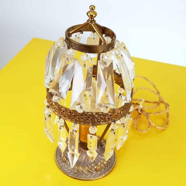 Metal and Glass Lampshade For Sale - Image 6 of 13