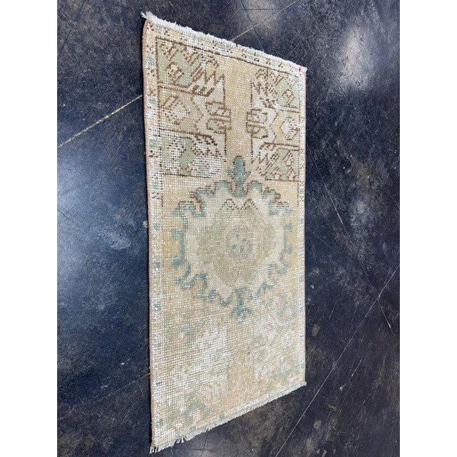 Turkish Yastik Rug 1'6" x 2'10" For Sale In Houston - Image 6 of 6