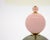 Italian Modernist Pink and Gray Venetian Glass Lamps, Murano, Italy - a Pair For Sale - Image 3 of 9