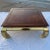 Mid-Century Modern Asian Influenced Ming Legged Brass Coffee Table After Mastercraft For Sale - Image 3 of 13