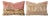 Red Patchwork Rug Pillow Cover 16'' X 24'' - Set of Two For Sale