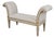 Formations Dennis & Leen for Formations Gustavian Style Scroll Arm Painted Bench For Sale - Image 4 of 5