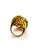 Gemstone Bochic “Capri” Vintage Ruby & Natural Diamonds Ring Set In 18K Gold & Silver For Sale - Image 7 of 11