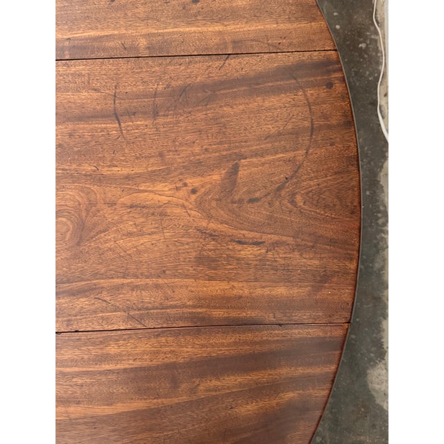 18th Century English Walnut Drop-Leaf Table For Sale - Image 12 of 12