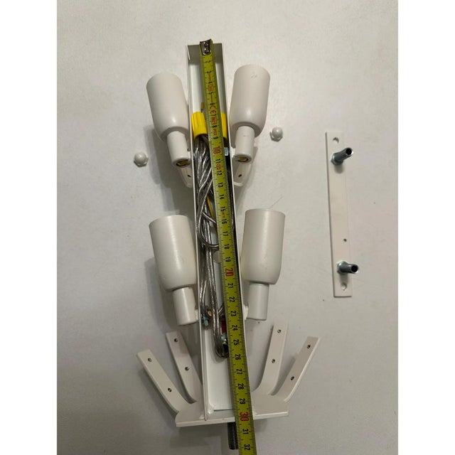 Gold “Graniglia” Leaf Murano Glass Wall Sconces in Venetian Style - a Pair For Sale - Image 9 of 17