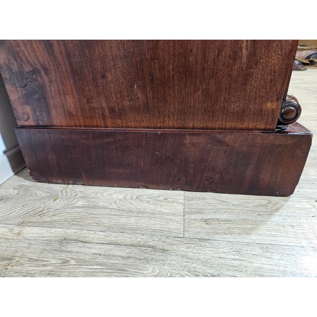 Biedermeier Chiffonier Chest of Drawers in Mahogany, 1800s For Sale - Image 13 of 18