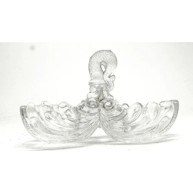 Art Nouveau Salt and Pepper Holder by Niemen Glassworks, Poland, 1920s, in Good conditions. Designed 1920 to 1949 I have...