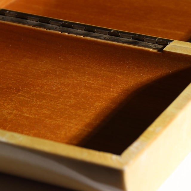 Lacquered Goatskin Parchment Box by Aldo Tura, Italy, 1970s For Sale - Image 10 of 14