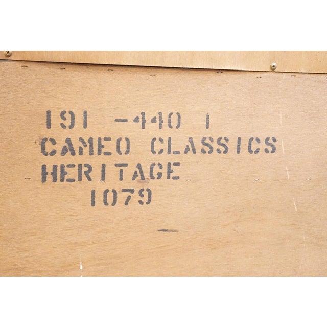 Drexel Heritage Cameo Classics Italian Neoclassical Tuscan Style 41" Clothing Storage Armoire 191-440 For Sale - Image 18 of 18