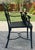 Vintage Black Hummingbird Motif Outdoor Dining Set, Set of 5 For Sale - Image 13 of 15